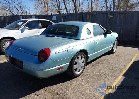2002 Ford Thunderbird from USA, damaged, VIN 1FAHP60A92Y126426